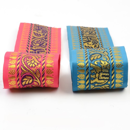 Indian paisley ribbon trim - indian,