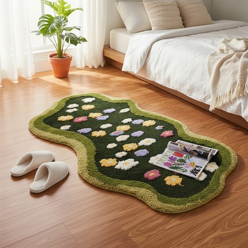 Floral irregular shape area - irregular,