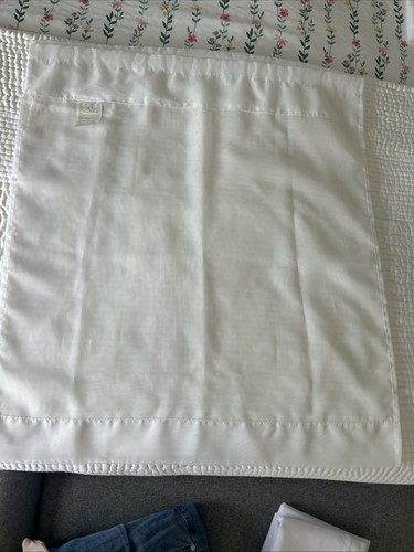 Pair white voile panels - pair,