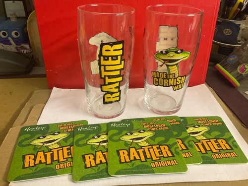Cornish rattler cyder pint - rattler,