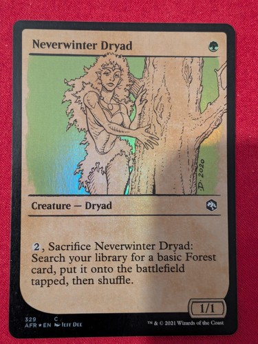 Neverwinter dryad foil - neverwinter,