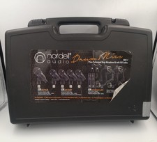 NORDEL 7 Piece Drum Microphone Kit (Missing Parts) Please see Pictures!