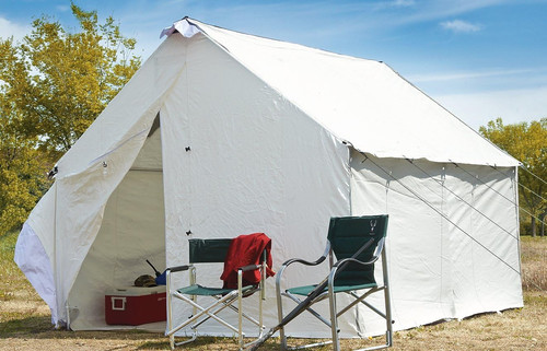 10x12 canvas wall tent - tent, floor