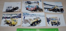 Trucks on track trial GAZ MAZ Ural MB Unimog 6x6 4x4 Truck Russian Photo Lot