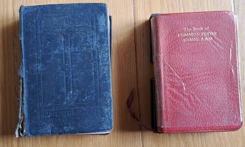 One hymns book late - 1920s, and