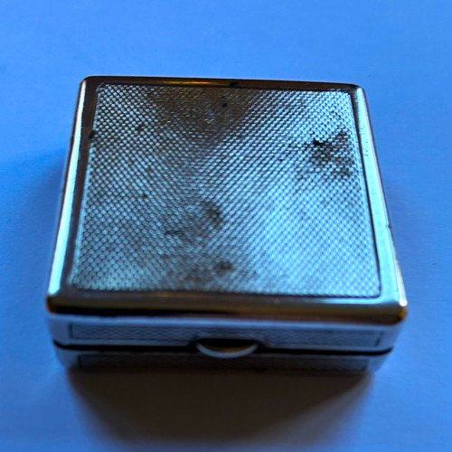 Antique silver cosmetic - silver,