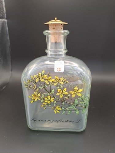 Decorative glass bottle - decorative,