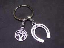 Lucky Horseshoe Keyring & Tree