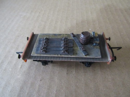 Gauge flat wagon with load - oo,