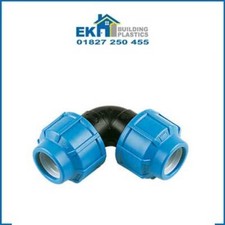 MDPE FITTINGS BLUE PIPE WATER