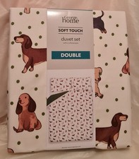 Double  Duvet Set Dachshunds