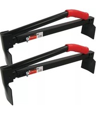 2x Adjustable Brick Tongs