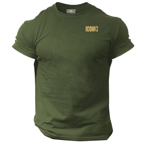 Iconic shirt small gym - t,