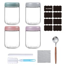 6/4Pack 16Oz Glass Jars with