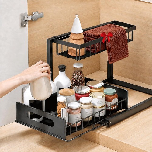 Under sink organizer tier - organizer, 2