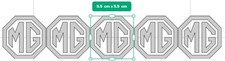55mm centre cap - mg, zr