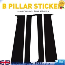4X B Pillar Post Vinyl Sticker