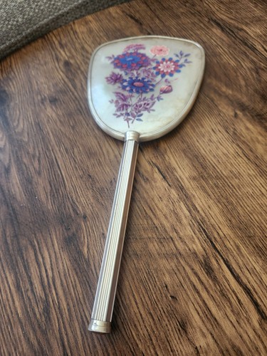 Vintage handheld vanity mirror - vintage,
