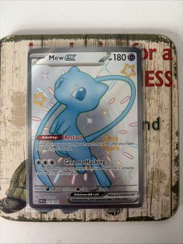 Mew paldean fates 216 091 - mew, ex