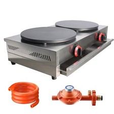 LP Gas Dual Crepe Maker Double