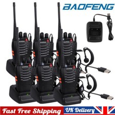 6 Pack Walkie Talkies BaoFeng