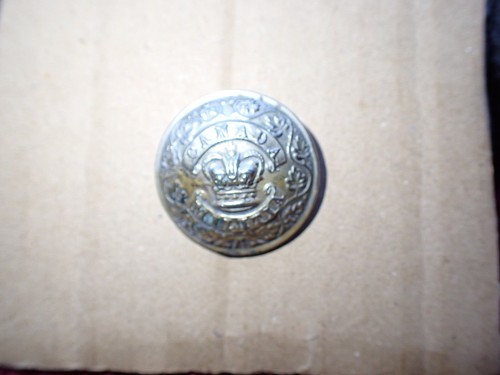 Canadian militia button - canadian,