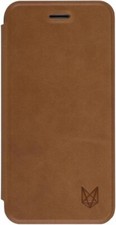 Foxwood Genuine Leather iPhone SE 3 SE 2 8 7 Leather Wallet Case Cover - Brown