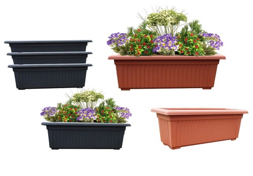 70cm trough long window box - trough,