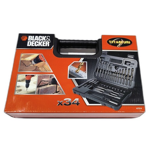 Bit black decker titanium - 34,