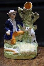 Victorian Staffordshire Hunter