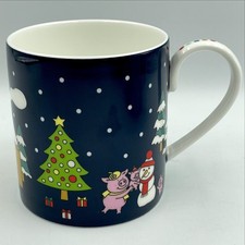Percey Pig Christmas Mug •