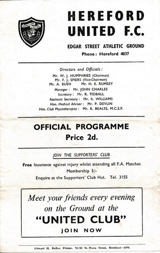 Hereford united bromsgrove - hereford, v