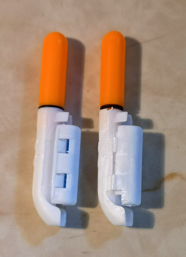 Orange sea fishing rod - orange, 2