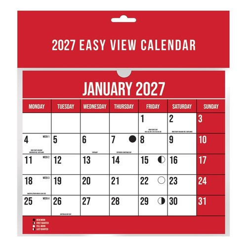 2027 wall calendar - wall,