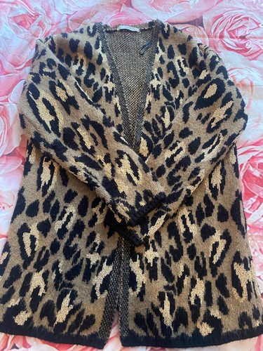 George leopard print cardigan