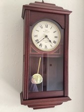 Sewills Freshfield Regulator Clock, Mahogany. Immaculate Condition