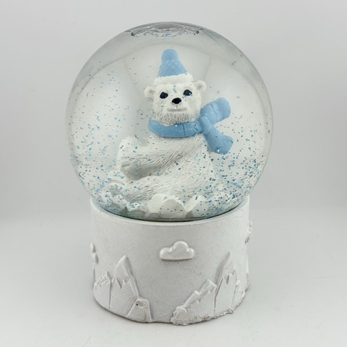 Christmas polar bear snow - christmas,