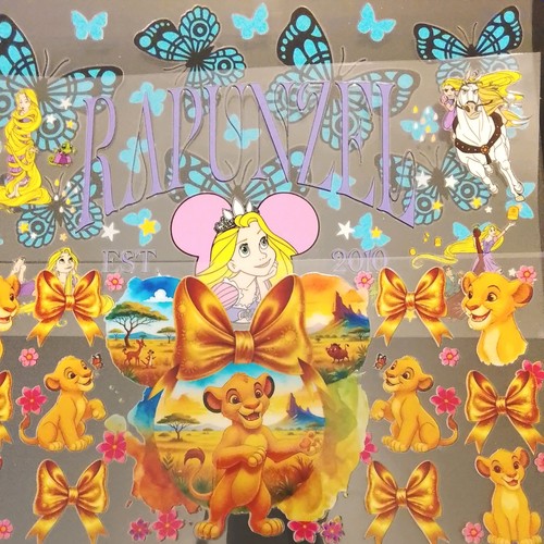 Butterfly ariel belle lion - ariel,