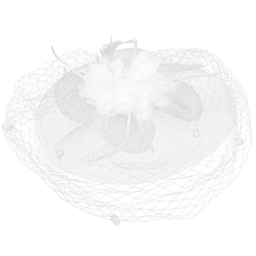 Fascinator hat tea - tea,