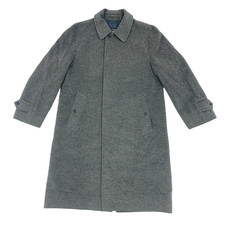 Mens Burberry Wool Trench Coat