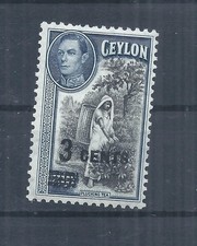 Ceylon stamps.  1940 3c on 20c Plucking Tea MNH SG 399 (AR971)