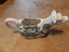 Burleigh Green Cow Creamer