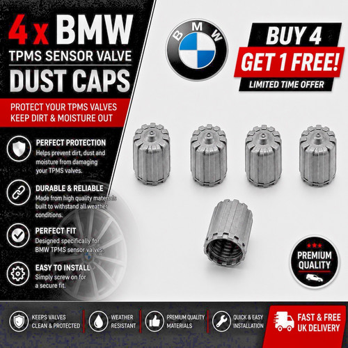 Bmw tpms valve dust caps - dust,
