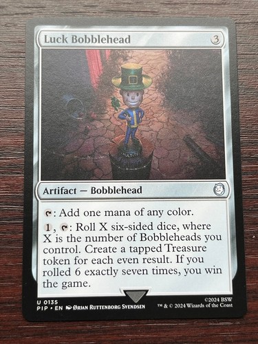 Luck bobblehead fallout - luck,