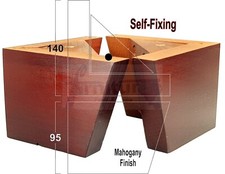 4x Solid Wood Furniture Sofa