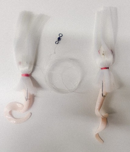 Tandem parachute trolling rig - parachute,