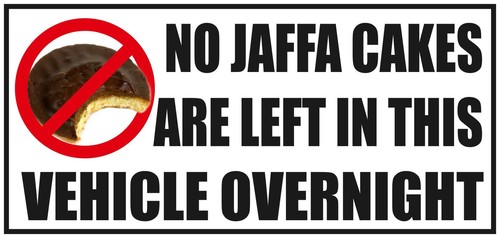 Jaffa cakes are left - no,