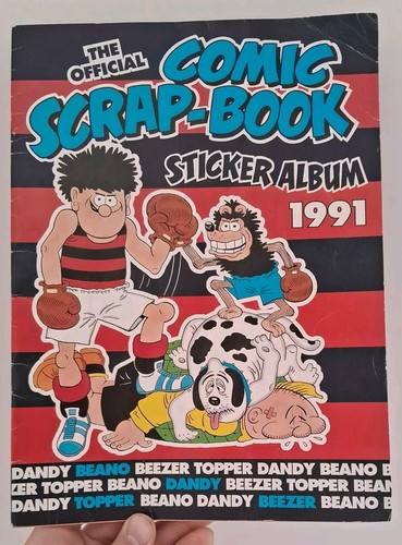 Comic scrap book sticker album - scrap,