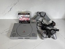 Play Station 1 + Controller, 4-way Splitter, Many Games + All Cables.