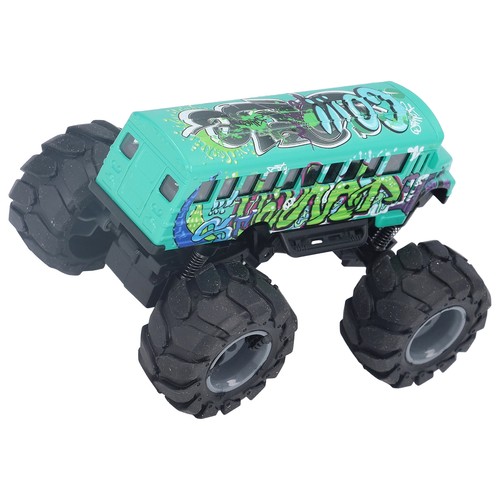 School bus model toys - (green),